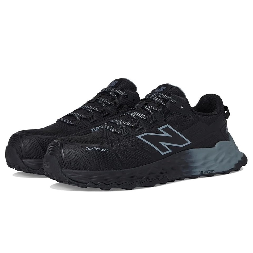 New Balance FRESH FOAM Men's Black Industrial Work Shoes MUFCCEHBG 9.5 WIDE